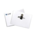Label & Badge Holders | C-Line 95743 4 in. x 3 in. Top Load Combo Clip/Pin Name Badge Kits - Clear (50/Box) image number 1