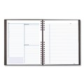 Notebooks & Pads | Blueline A30C.81 10.75 in. x 8.5 in. NotePro Undated Daily Planner - Black Cover image number 2
