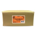 Food Service | Paper Bags & Sacks HB70NP3CLG 12 in. x 7 in. x 17 in. 1/7 BBL Size Flat Handles Bag - Kraft (300/Bundle) image number 3