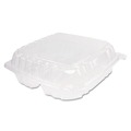 Just Launched | Dart C95PST3 ClearSeal 9.4 in. x 8.9 in. x 3 in. 3-Compartments Hinged-Lid Plastic Containers (200/Carton) image number 0