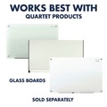 Office Presentation Supplies | Quartet 85391 0.45 in. Diameter Glass Magnets - Large/Clear (6/Pack) image number 5