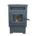  | Cleveland Iron Works F500200 34,000 BTU Medium Pellet Stove image number 0