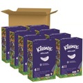 Tissues | Kleenex 54316 Ultra Soft 3-Ply Facial Tissue - White (8/Carton) image number 0
