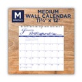 Bulletin Boards | AT-A-GLANCE G1000-17 12 in. x 12 in. 12-Month (Jan-Dec 2026) Illustrator's Edition Wall Calendar - White/Blue Sheets image number 4