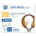 Office & Office Supplies | GE 93109188 12 Watts A19 Classic LED Non-Dim Light Bulb - Soft White (2/Pack) image number 0