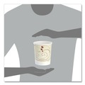Food Service | SOLO H4325-J8000 Flexstyle 32 oz Double Poly Paper Containers - Symphony Design (25/Pack, 20 Packs/Carton) image number 5