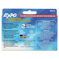 Just Launched | EXPO 80074A Broad Chisel Tip Low-Odor Dry-Erase Marker - Assorted Colors (4/Set) image number 4