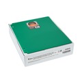 File Folders | C-Line 33933 11 in. x 8.5 in. 3-Hole Punch Two-Pocket Heavyweight Poly Portfolio Folder - Green (25/Box) image number 0