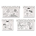Arts & Crafts Supplies | Bankers Box 1231601 At Play Color in Toy Box Sports Design 1 Section 5.25 cu ft 28-in x 18-in x 18-in White/Black image number 1