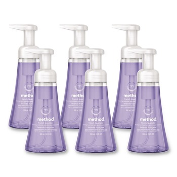 PRODUCTS | Method 383154 10 oz. Foaming Hand Wash - French Lavender Scent (6/Carton)