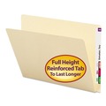 Just Launched | Smead 24250 Extended Straight End Tab Manila Folders - Letter, Manila (100/Box) image number 5