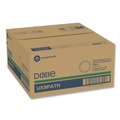 Bowls and Plates | Dixie UX9PATH Pathways Soak-Proof Shield 8.5 in. Paper Plates - Green/Burgundy (125/Pack) image number 0