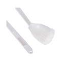 Cleaning Brushes | Boardwalk BWK00170EA 2 in. Plastic Cone Head Bowl Mop with 10 in. Handle - White image number 1