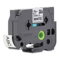 Labels | Brother P-Touch TZEFX241 0.7 in. x 26.2 ft. TZe Flexible Tape Cartridge for P-Touch Labelers - Black on White image number 1
