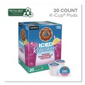Coffee | The Original Donut Shop 5000382824 ICED Refreshers K-Cup Pods - Mango Dragonfruit Lemonade (20/Box) image number 3