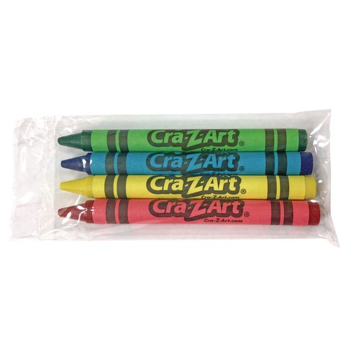 Arts & Crafts Supplies | Cra-Z-Art 10314200 Washable Crayons - Assorted (4/Pack) image number 0
