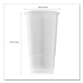 Cups and Lids | Karat C-KPP32 32 oz. PolyPro (PP) Plastic Cups - Translucent (600/Carton) image number 3
