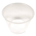 Cups and Lids | Boardwalk BWKPRTN4TS 4 oz. Polypropylene Souffle/Portion Cups - Translucent (2500/Carton) image number 1