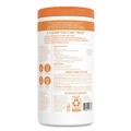 All-Purpose Cleaners | Seventh Generation SEV 22813 70-Count 7 in. x 8 in. Botanical Disinfecting Wipes - Lemongrass Citrus (6/Carton) image number 2