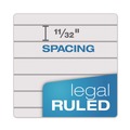 Notebooks & Pads | TOPS 63116 50-Sheet 8.5 in. x 11.75 in. Wide/Legal Rule Prism plus Colored Writing Pads - Assorted Pastel-Color (6/Pack) image number 3