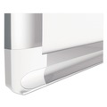 White Boards | MasterVision MA2794830 72 in. x 48 in. Ruled Magnetic Dry Erase Planning Board - White Lacquered Steel Surface, Silver Aluminum Frame image number 1