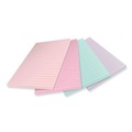 Sticky Notes & Post it | Post-it Notes Super Sticky 4621R-4SSNRP 4 in. x 6 in. Ruled 100 Percent Recycled Paper Super Sticky Notes - Wanderlust Pastels (4-Pads/Pack) image number 2