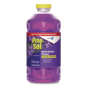 CLEANERS AND CHEMICALS | Pine-Sol 60608EA CloroxPro 80 oz. Concentrated Multi-Surface Cleaner - Lavender Clean Scent