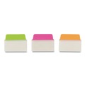 Dividers & Tabs | Avery 74753 2 in. x 1.5 in. 1/5-Cut Standard Ultra Tabs Repositionable Tabs - Assorted Neon Colors (24/Pack) image number 2