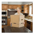 Boxes & Bins | Bankers Box 7710301 SmoothMove 12.25 in. x 18.5 in. x 12 in. Maximum Strength Moving/Storage Boxes - Medium, Brown/Blue (8/Carton) image number 4