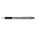 Pens | Zebra 44110 Jimnie Medium 0.7 millimeter Stick Gel Pen - Black Ink/Clear/Black Barrel (1-Dozen) image number 1