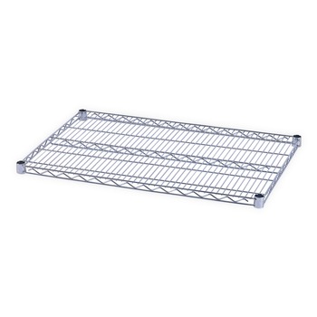 Alera ALESW583624SR Industrial Wire Shelving 36 in. x 24 in. Extra Wire Shelves - Silver (2-Piece/Carton)