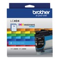 Ink & Toner | Brother LC404CS LC404CS INKvestment 750 Page-Yield Ink - Cyan image number 1