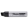 Permanent Markers | Sharpie 44001A Broad Chisel Tip Magnum Permanent Marker - Black (12/Carton) image number 2