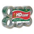 Tapes | Duck 307352 3 in. x 54.6 yds 3 in. Core Heavy-Duty Carton Packaging Tape - Clear (6/Pack) image number 0