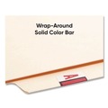 Back to School Sale | Smead 67071 1 in. x 1.25 in. A Color-Coded End Tab Filing Labels - White (1-Roll) image number 4