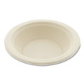 Bowls and Plates | Boardwalk BWKBOWL12NPFA 12 oz. Bagasse PFAS-Free Dinnerware Round Bowl - Tan (1000/Carton) image number 2