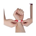 Office Accessories | Advantus 75441 10 in. x 0.75 in. Sequentially Numbered Crowd Management Wristbands - Red (100/Pack) image number 4