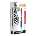 Pens | Zebra 46620 1 mm Sarasa Dry Gel X20 Gel Pen - Bold/Blue Ink/Clear/Blue Barrel (1-Dozen) image number 0