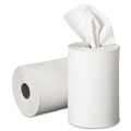 Just Launched | Georgia Pacific Professional 28706 Pacific Blue Basic 7.88 in. x 350 ft. 1-Ply Nonperforated Paper Towels - White (12-Rolls/Carton) image number 1