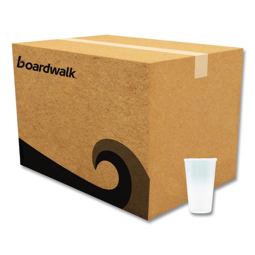 Cups and Lids | Boardwalk BWKTRANSCUP20CT 20 oz. Translucent Plastic Cold Cups - Clear (1000/Carton) image number 0