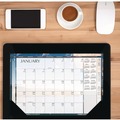 Back to School Sale | House of Doolittle 1386 18.5 in. x 13 in. 12-Month (Jan-Dec 2026) Recycled Earthscapes Desk Pad Calendar - Black Binding/Corners image number 3