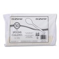  | WNA EPS003 7 in. EcoSense Renewable Plant Starch Cutlery Spoon (1000/Carton) image number 2