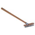 Food Service | Carlisle 36372500 Sparta Broiler Master Grill Brush and Scraper with 30 in. Handle image number 1