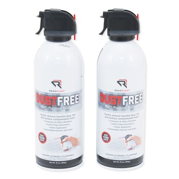 DUSTERS | Read Right RR3722 DustFree 10 oz. Can Multipurpose Duster (2/Pack)