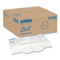 Paper & Dispensers | Scott 07410 Personal Seats 15 in. x 18 in. Sanitary Toilet Seat Covers - White (125/Pack) image number 0
