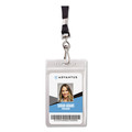 Label & Badge Holders | Advantus 91131 3.68 in. x 5 in. Vertical Resealable Badge Holders Combo Pack with 36 in. Lanyard (20/Pack) image number 2