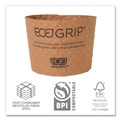  | Eco-Products EG-2000 Ecogrip Hot Cup Sleeves - Renewable and Compostable (1300/Carton) image number 6