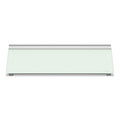 White Boards | Quartet GDP186 18 in. x 6 in. Glass Dry Erase Desktop Computer Pad - White Surface image number 0