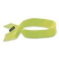 Safety & First Aid | Ergodyne 12301 Chill-Its 6700 Cooling Bandana Polymer Tie Headband, One Size Fits Most, Lime image number 0