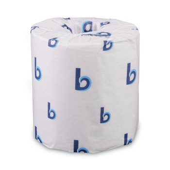 Boardwalk B6180 125 ft. 2-Ply Septic Safe Toilet Tissue - White (96/Carton)